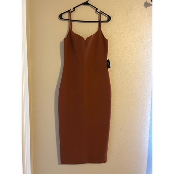 NWT - Body Contour V-Wire Sleeveless Midi Sweater Dress - Picture 3 of 4